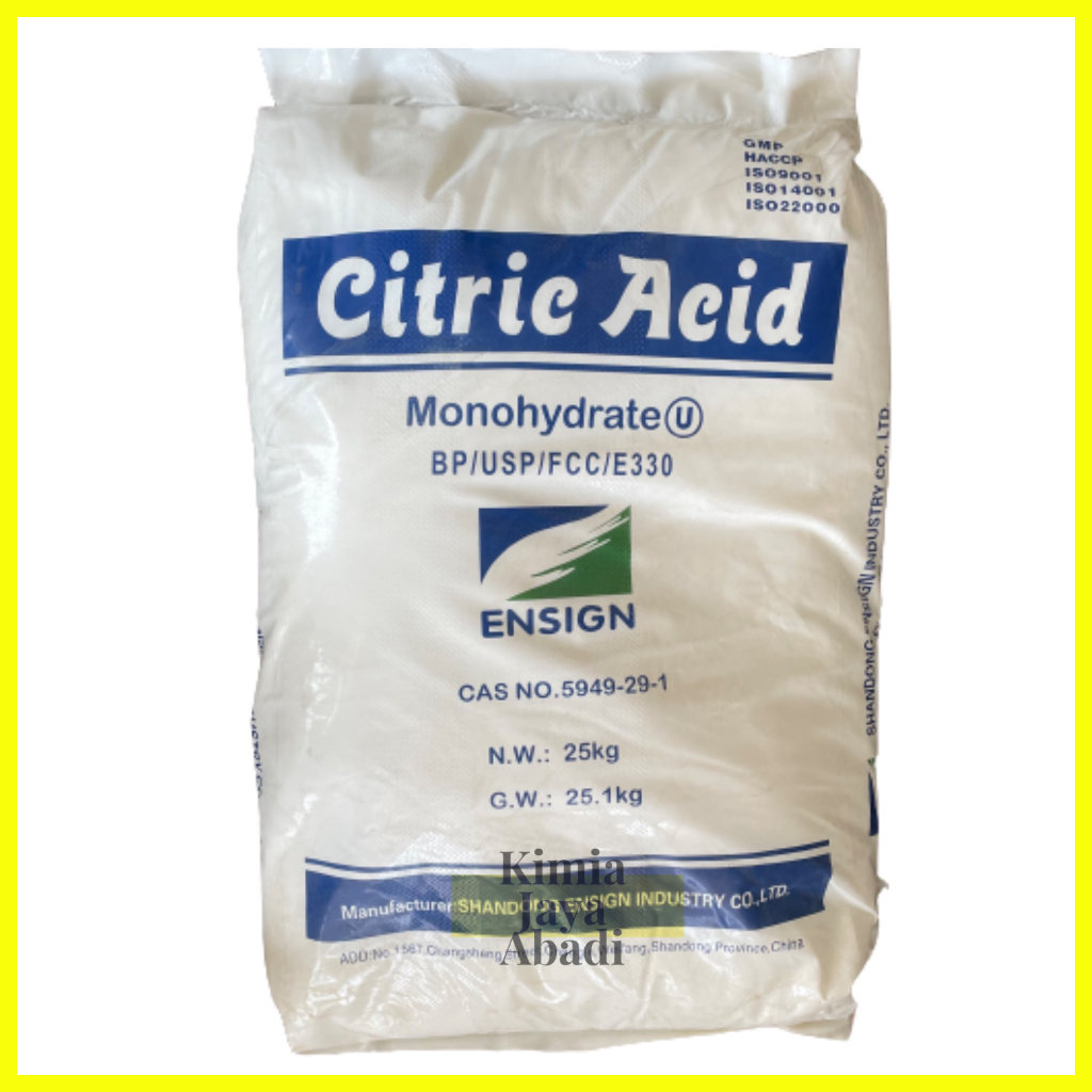

Citric Acid / Citrun / Sitrun 25 KG