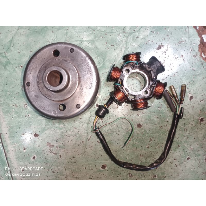 spul magnet mahned Honda Gl pro series PNP cb barang masih bagus ORI bawaan motor