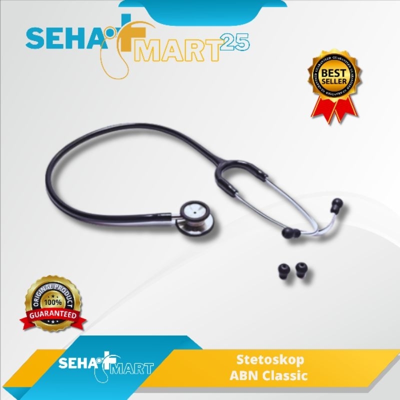 Stetoskop ABN Classic  Sthetoscope  Deteksi Bunyi Tubuh Murah Garansi Original
