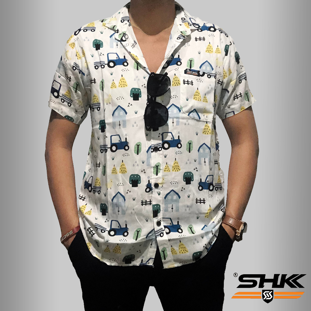 SHK Kemeja Santai pria Amarillo HOME