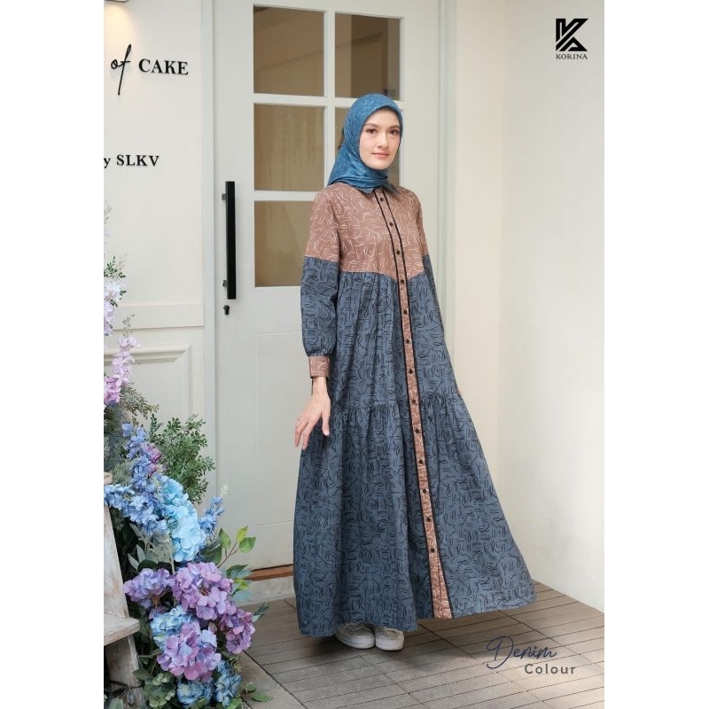 KORINA SALWA DRESS ORIGINAL