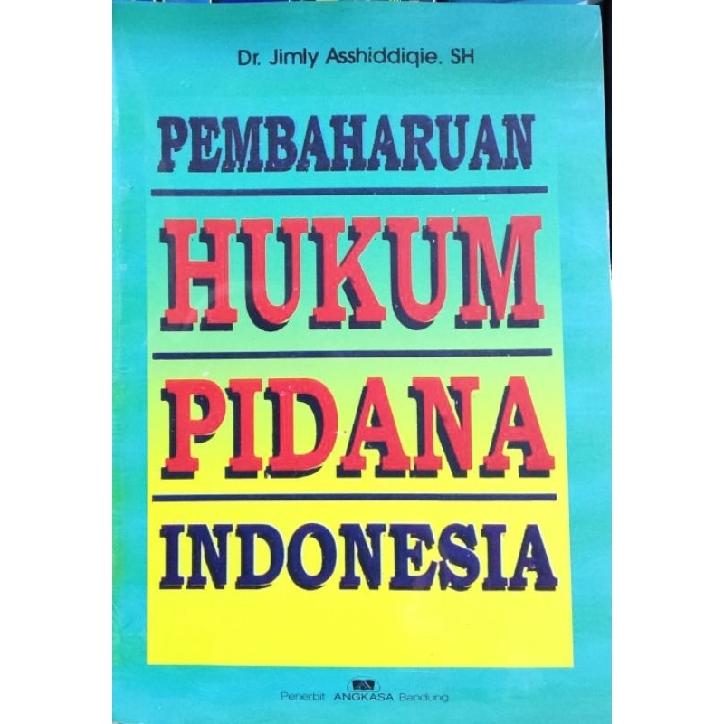 Pembaharuan Hukum Pidana