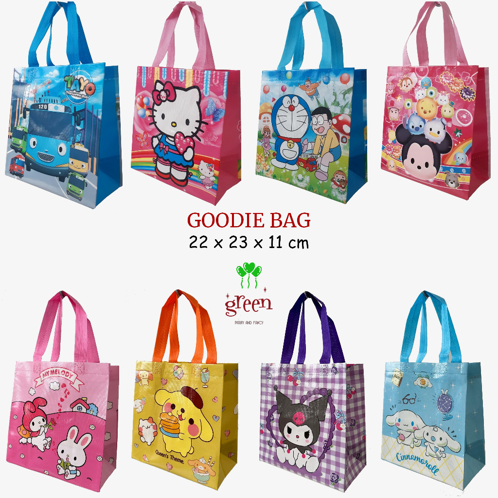 

Goodie bag Souvenir bag Tas hampers Tas jajan Tas ulang tahun Gift bag anak Tas anak
