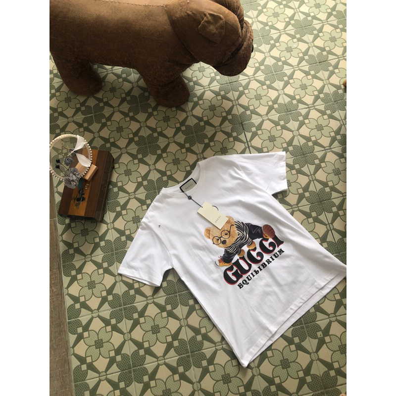 [94502] T-shirt Gucci Teddy Bear Putih