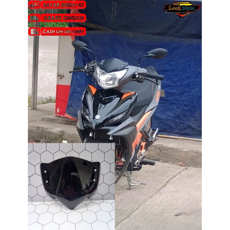 VISOR JUPITER MX 135 LC WINSHIELD JUPITER MX 135 PLUS BAUT