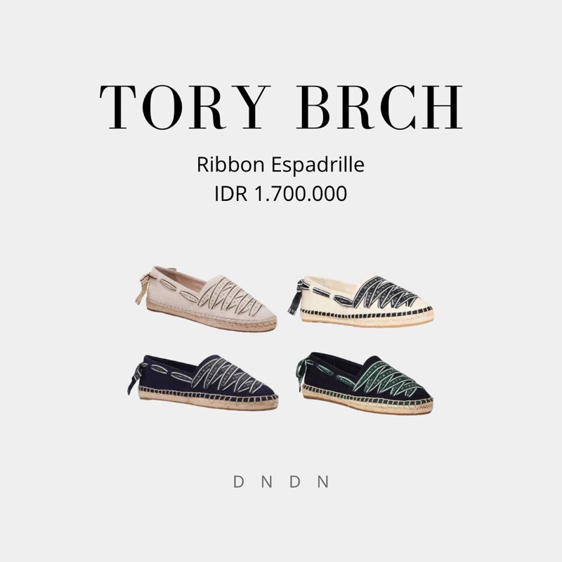Tory Burch Ribbon Espadrille