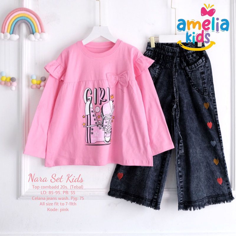 NARA SET KIDS TOP KOMBADD 20S (TEBAL)