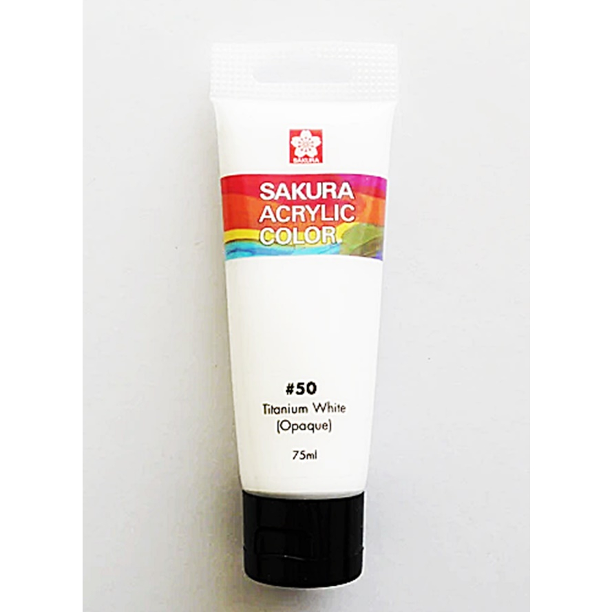 

Gramedia Banjarmasin - Sakura - Cat Akrilik Titanium White 20 ml