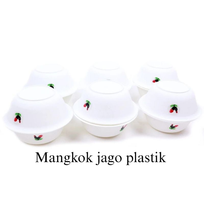 MANGKOK JAGO PLASTIK / MANGKOK AYAM JAGO / MANGKOK PLASTIK / MANGKOK JAGO / MANGKOK MURAH