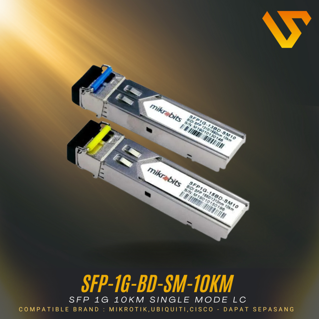 Mikrobits SFP Transceiver SFP-1G-BD-SM-10KM