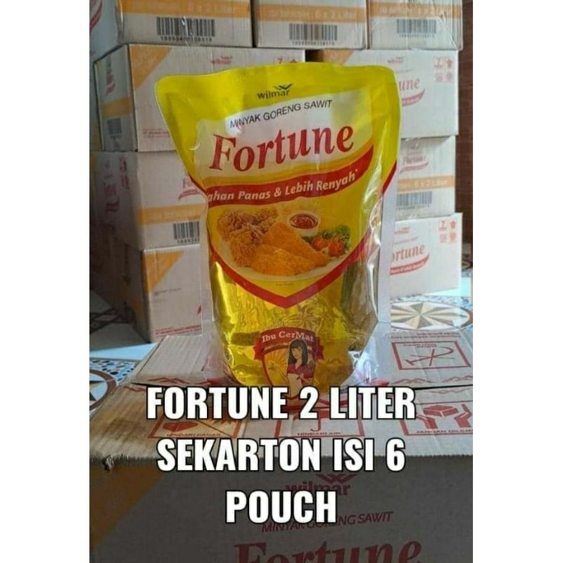 

minyak goreng Fortune isi 2 liter