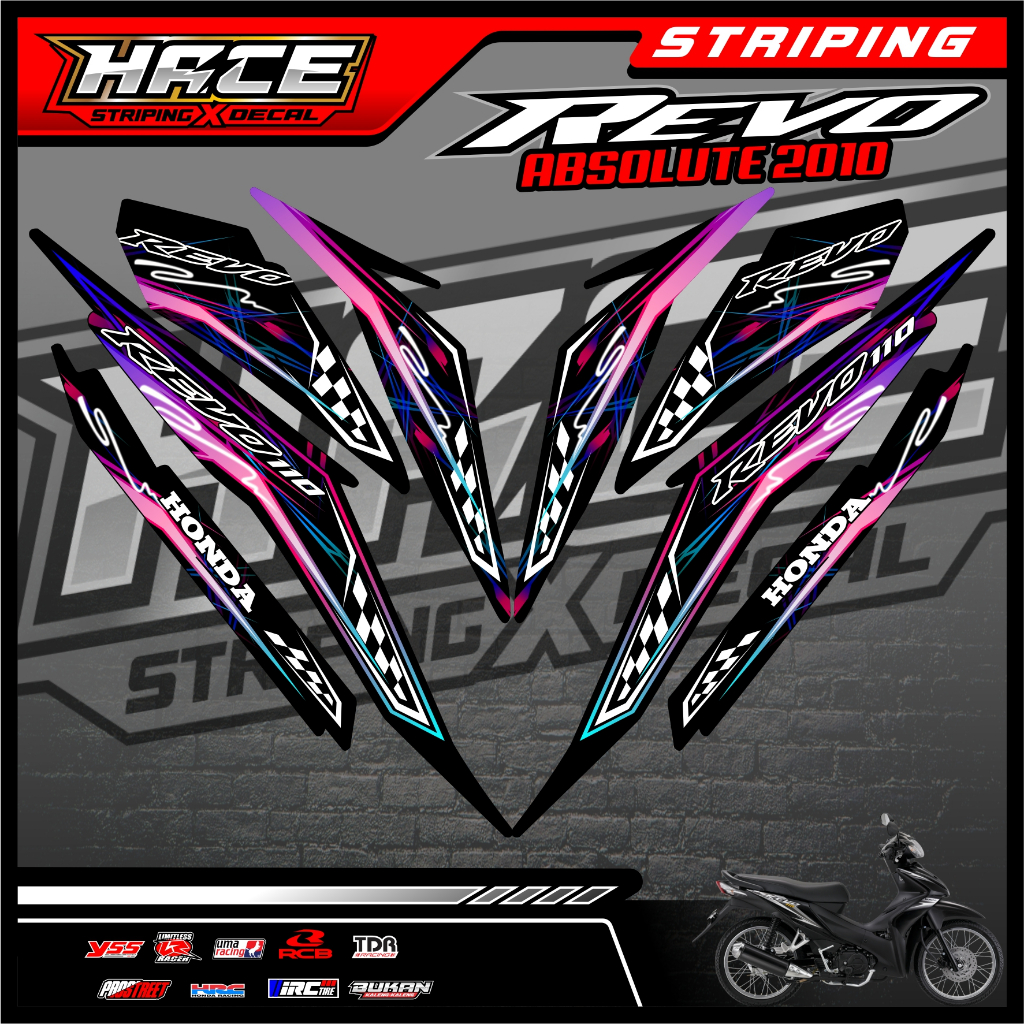 STICKER STRIPING REVO ABSOLUTE 2010 - STRIPING REVO ABSOLUTE 2010 PREMIUM 01