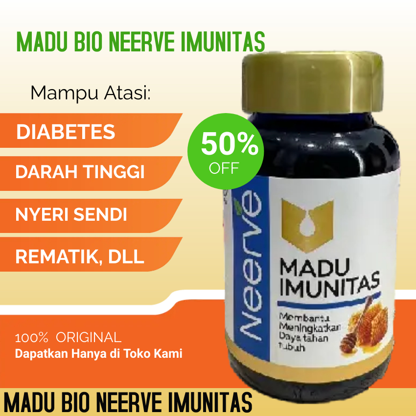 

Madu Herbal Bio Nervee 100% Original untuk segala penyakit