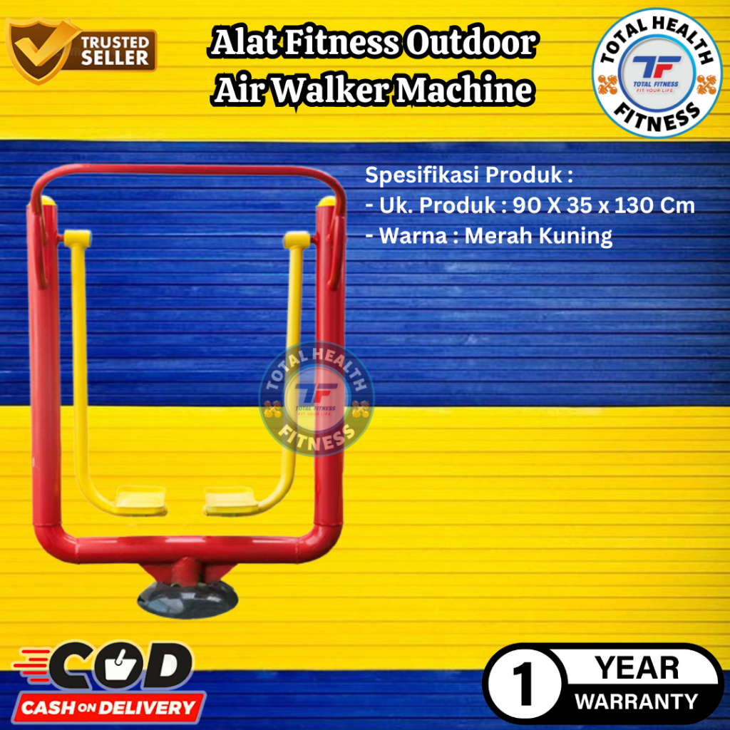Alat Fitness Outdoor Air Walker Total Fitness - Alat Olahraga Out Door - Alat Gym Fitness Taman - Alat Olahraga Outdoor