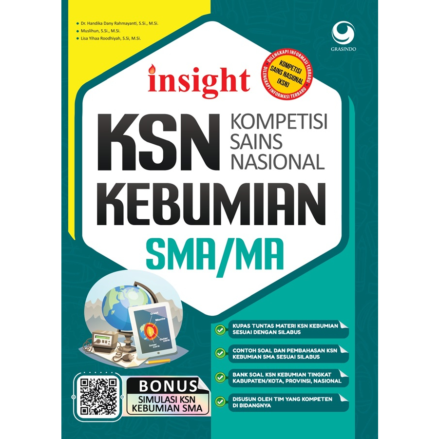Gramedia Surabaya - INSIGHT KSN (Kompetisi Sains Nasional) Kebumian SMA