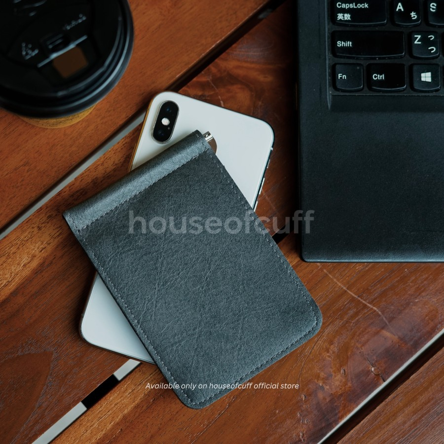 Houseofcuff Dompet Money Clip Kulit Premium