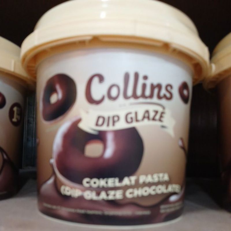 

collins glaze coklat