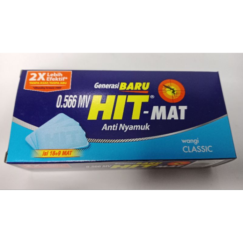 Hit Mat isi Ulang elektrik isi 18+9
