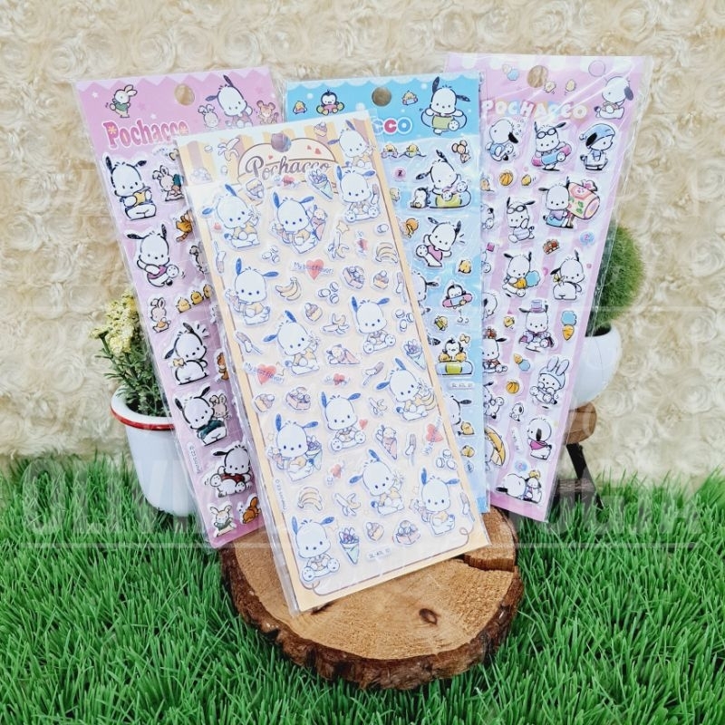 

Sticker Pochacco Timbul Sticker 3D Pochacco