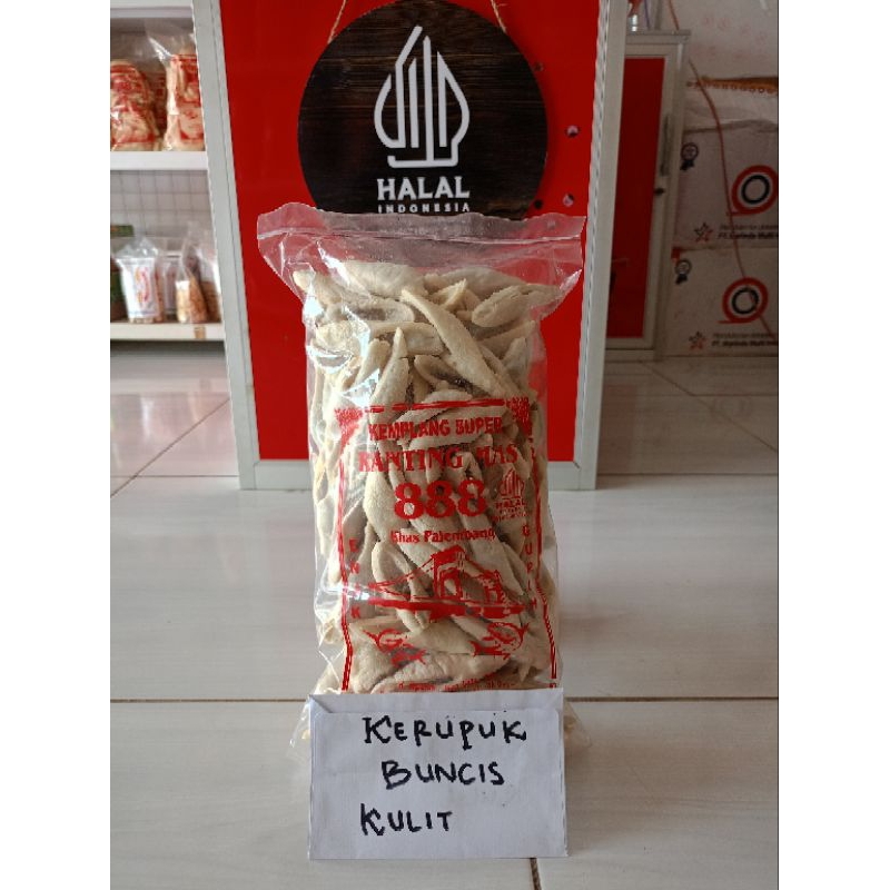 

KEMPLANG BUNCIS KULIT KERUPUK KULIT BUNCIS SUPER PREMIUM (250GR) 1 BUNGKUS