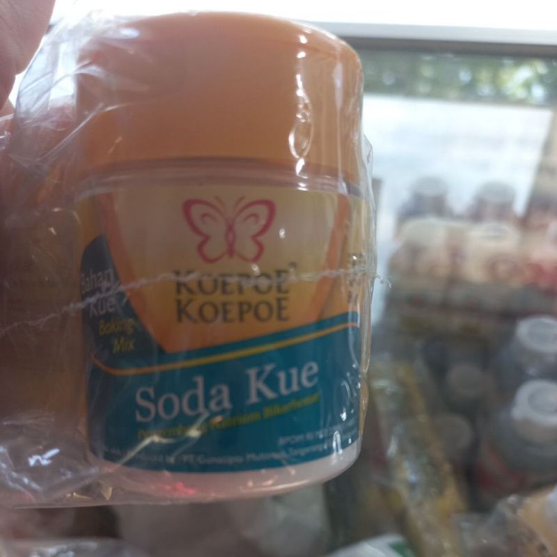 

soda kue (natrium hidrogen karbonat) cap koepoe