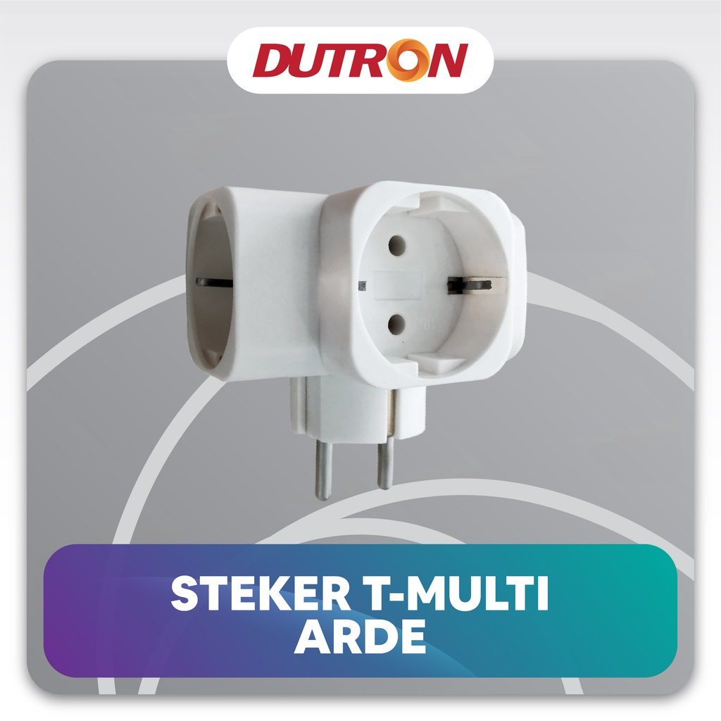 Steker  T-Arde 3 Stop Kontak Dutron