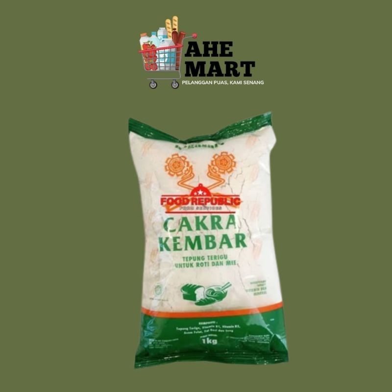 

TEPUNG TERIGU CAKRA KEMASAN 1KG
