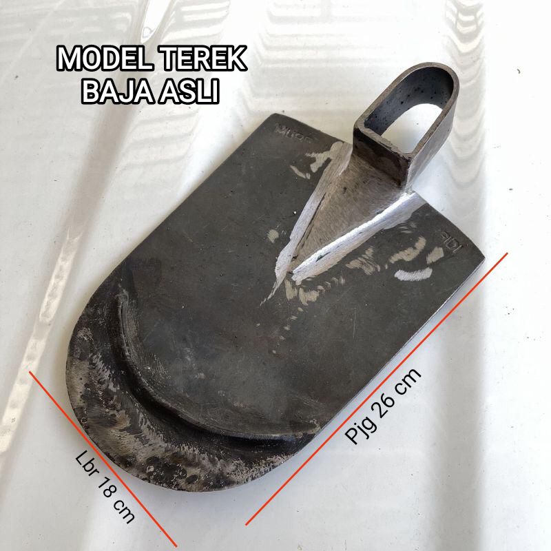 Cangkul Baja Asli-Cangkul anti lengket-cangkul gigi putih anti lengket-cangkul sawah-cangkul kebun-c