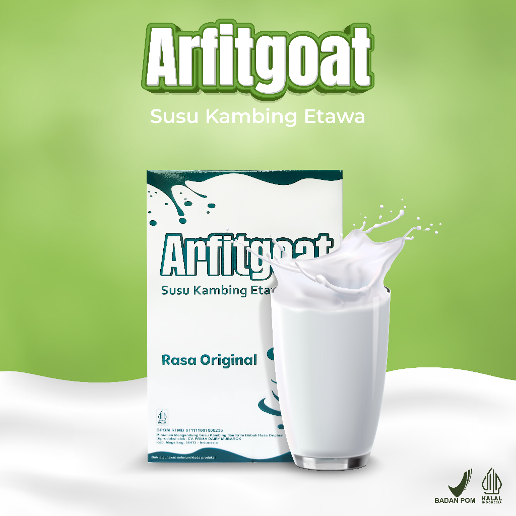 

Arfitgoat Susu Kambing Etawa Original Bubuk BPOM 200g