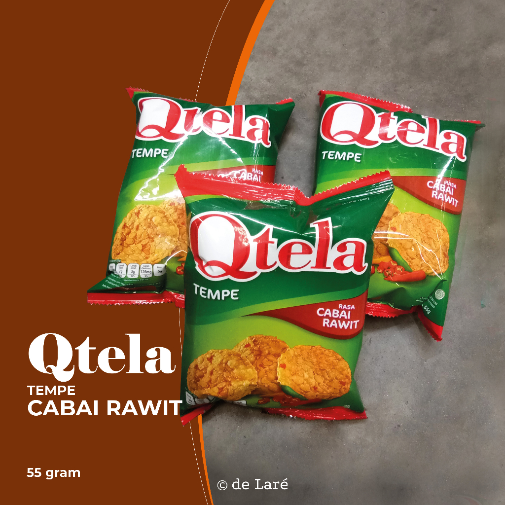 

Qtela Tempe Cabe Rawit I 55 gram