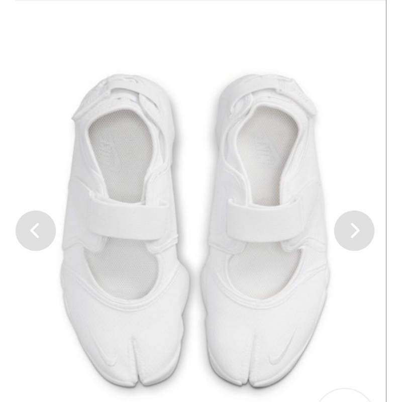 nike air rift putih platinum white ori