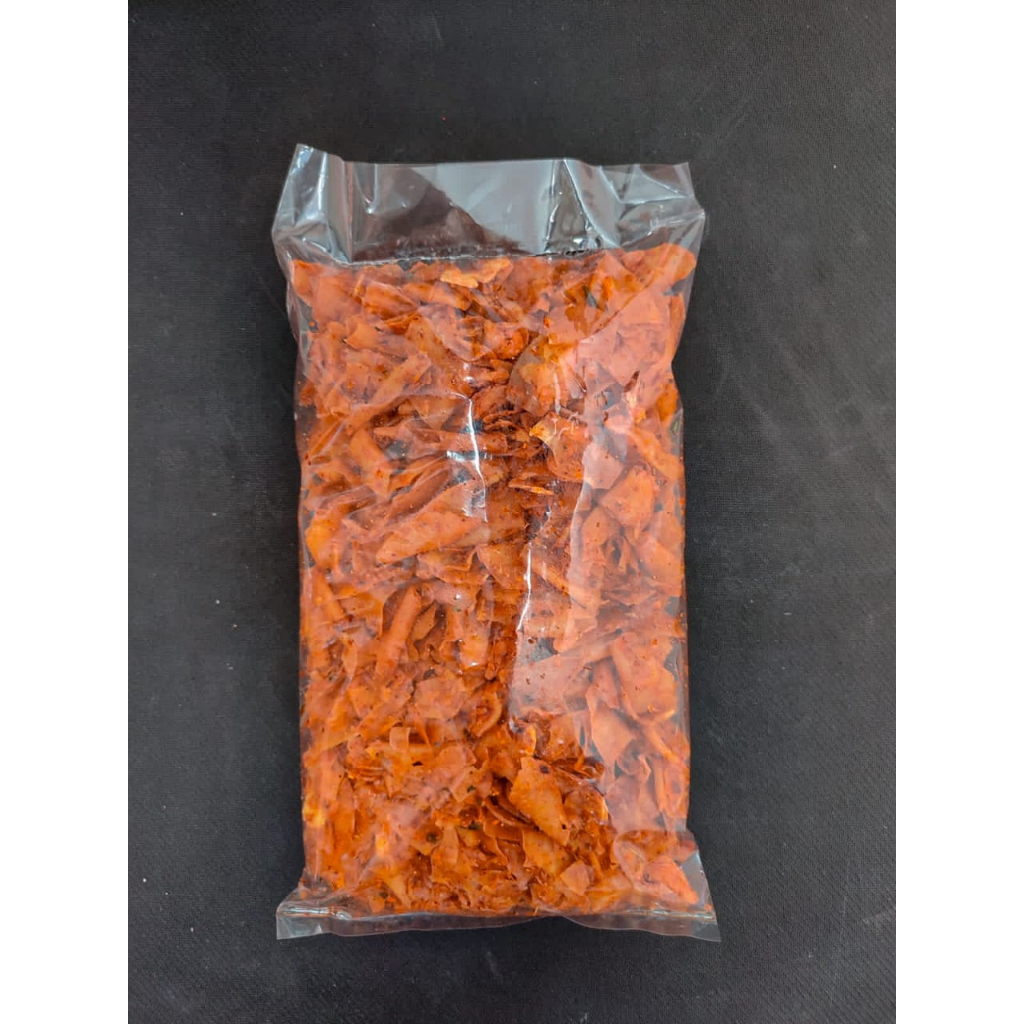 

Kripik Singkong Extra Pedas 500 GR Kripik Kriwil