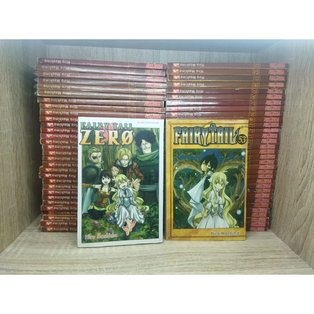 Komik Fairy Tail 1-63 Tamat by Hiro Mashimo + Fairy Tail Zero
