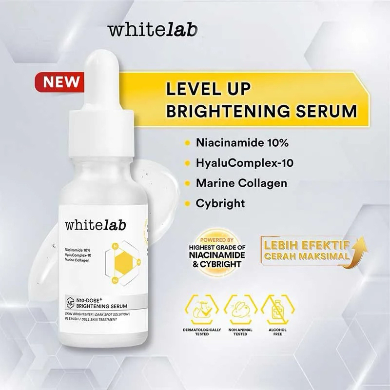 WhiteLab N-Dose 10% Brightening Serum 20ml White Lab