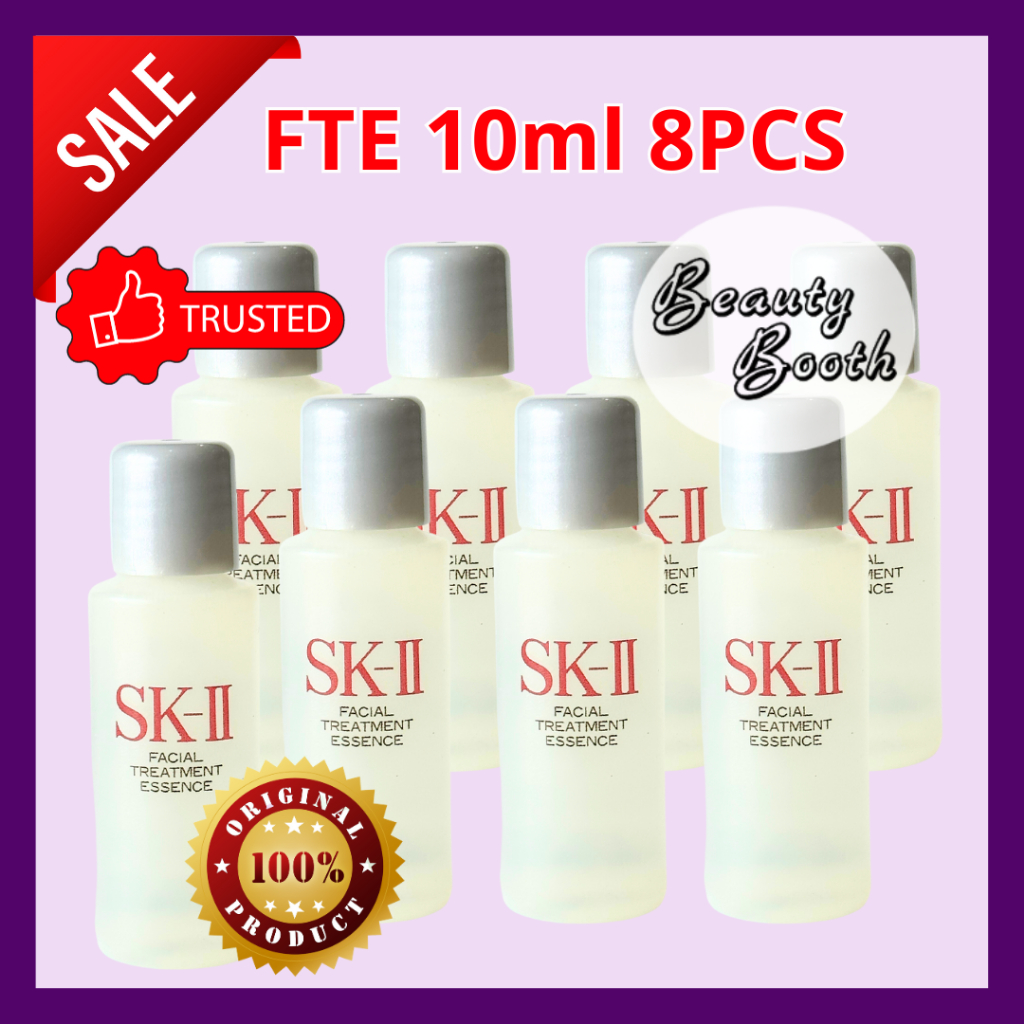 SK-II SK2 SKII SK II FTE 10ml x 8pcs Facial Treatment Essence 10ml x 8pcs Pitera - Beauty Booth Beau