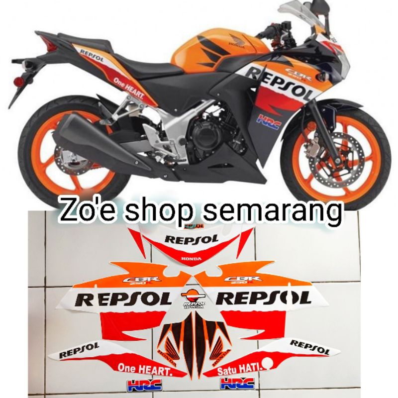 striping CBR CBU 2012 repsol 250
