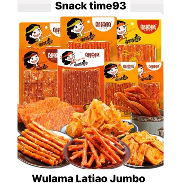 

(HALAL) Aneka Rasa Wulama Latiao Vegetarian Halal/La tiao/ Snack Cemilan Latiao Halal Aneka Rasa