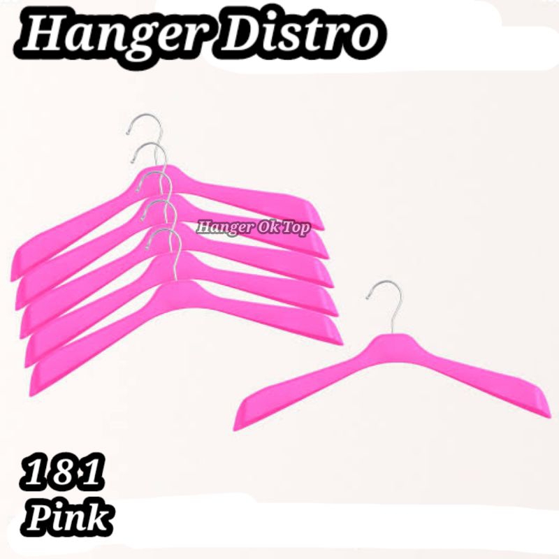 Gantungan Baju Distro 181 Pink ( 1 Pcs )