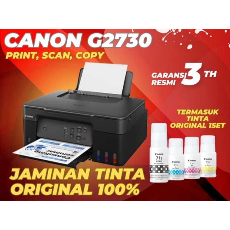 printer canon g2730 (print,scan,copy)