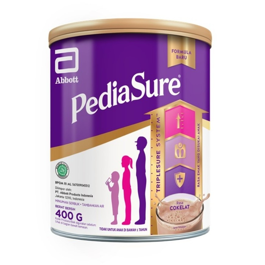 

PediaSure Triplesure Susu Formula Pertumbuhan Anak Cokelat 400 g