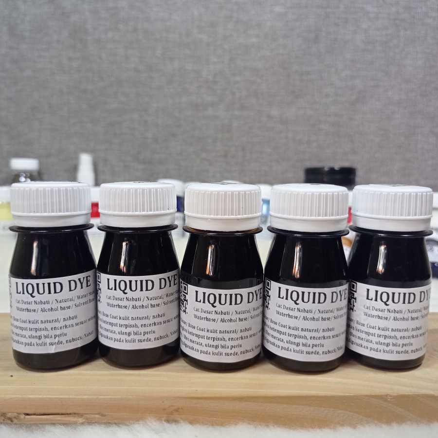 

Liquid Dyes Cat Khusus Kulit Nabati Water Stain Natural