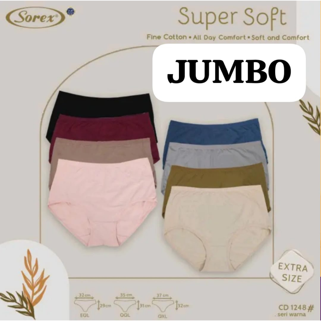 CELANA DALAM SOREX JUMBO ECER CD SOREX JUMBO SAPAI 5XL