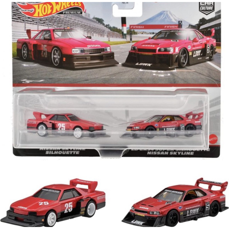 HOT WHEELS LBWK RED LB-ER34 TWIN PACK PREMIUM