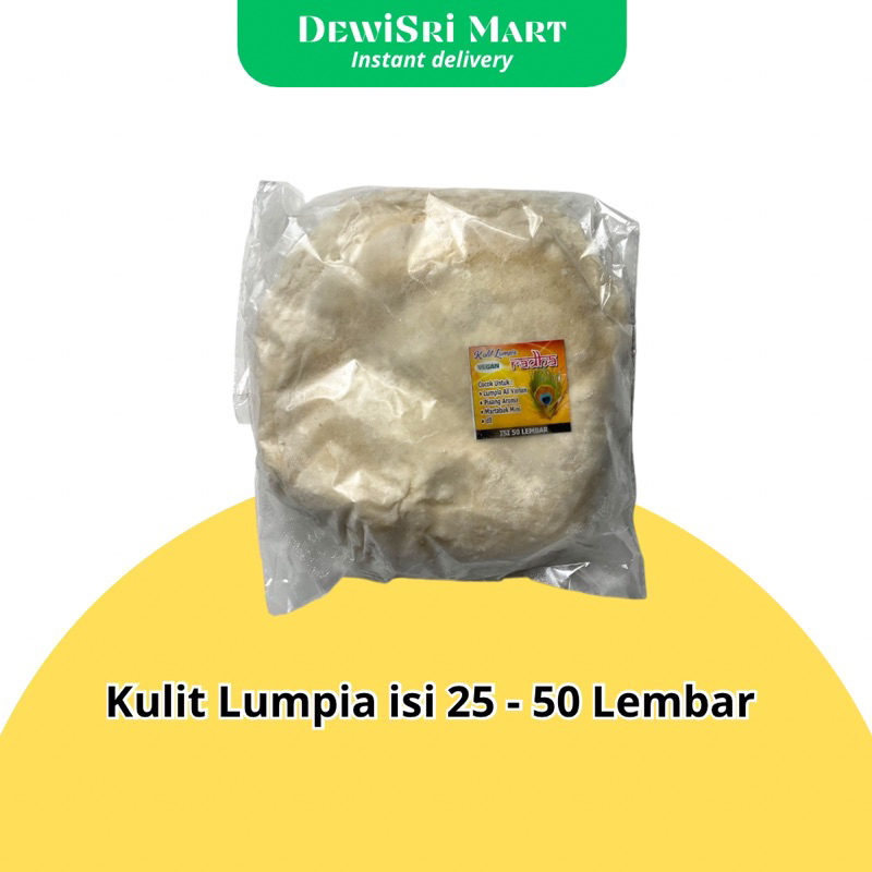 

Kulit Lumpia isi 25-50 Lembar - Dewi Sri Mart