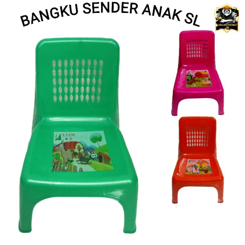 Bangku Sender Anak Plastik/Kursi Duduk Anak SL