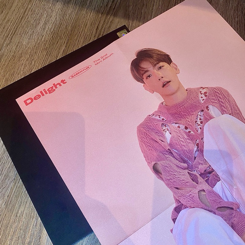 Folded Poster BAEKHYUN DELIGHT