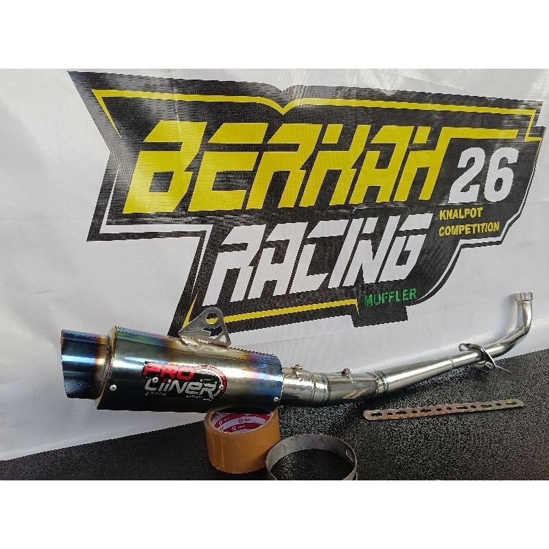 knalpot racing Prolinear Suzuki Smash Shogun 125 Titan Shogun sp