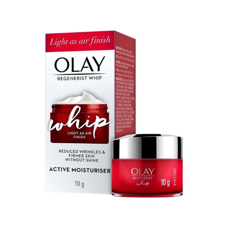 Olay Regenerist Whip Moisturizer Day Cream 10g - Krim Pelembab Anti Aging