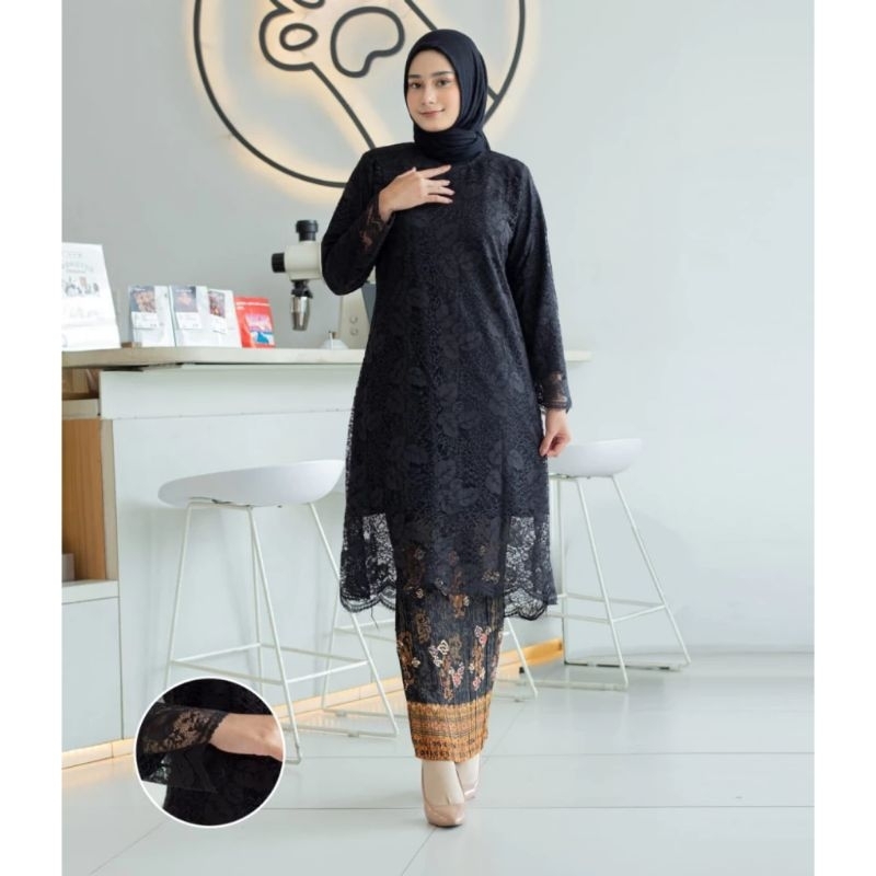 Kebaya Tunik Brokat - Tunik Pesta - Kebaya Modern - Kebaya Wisuda - Kebaya Tunik - Kebaya Kondangan 