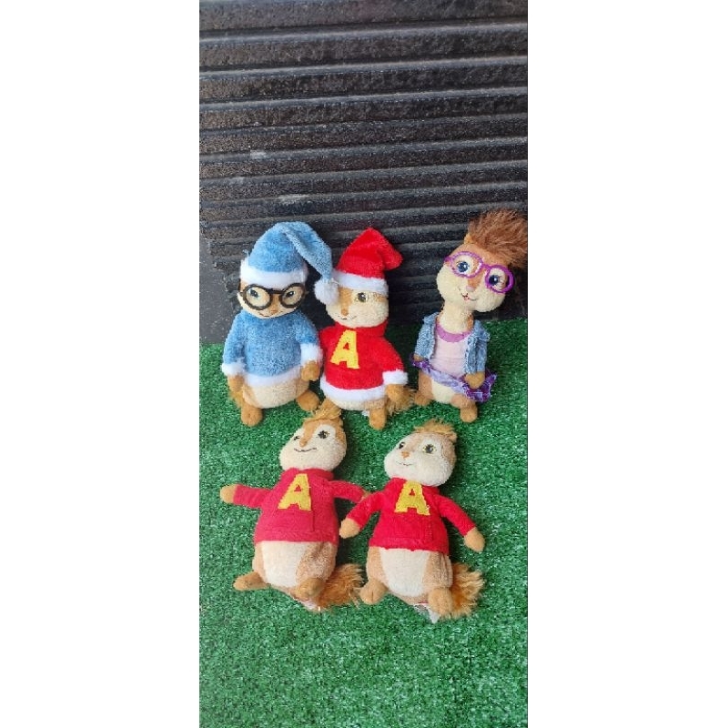 Paket Boneka Alvin and The Chipmunks